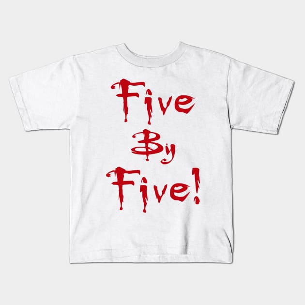 buffy Kids T-Shirt by seriefanatic